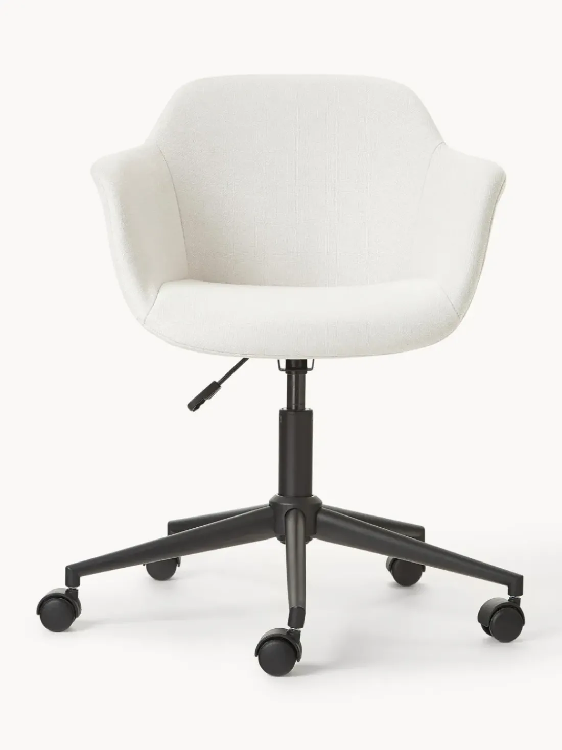 Silla de escritorio tapizada con asiento estrecho Fiji