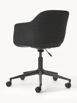 Silla de escritorio tapizada con asiento estrecho Fiji