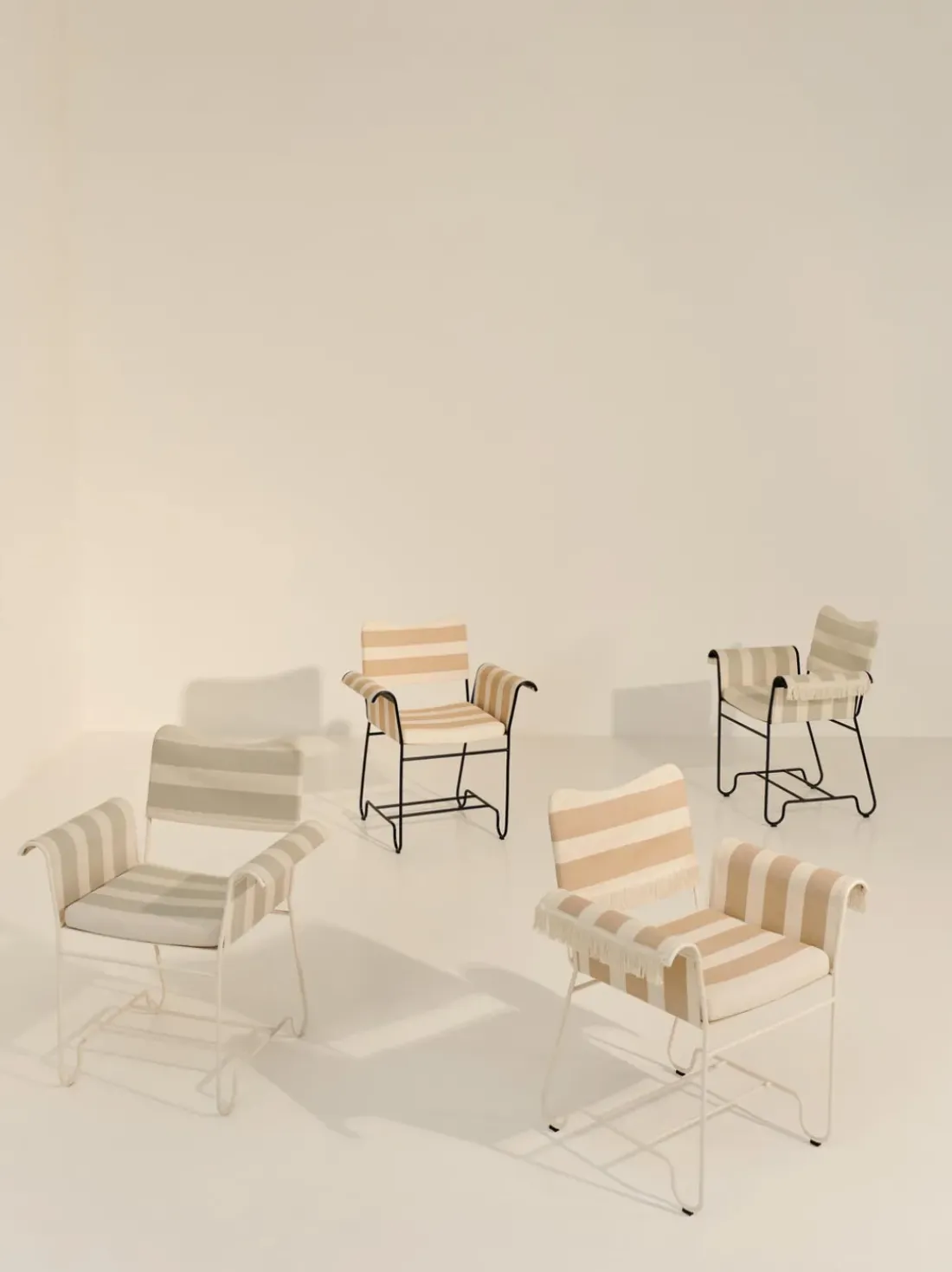 Silla de jardín con flecos Tropique