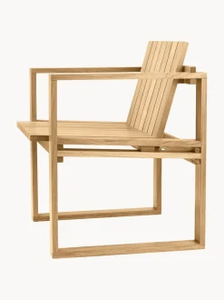 Silla de jardín de madera de teca BK11