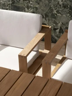 Silla de jardín de madera de teca BK11