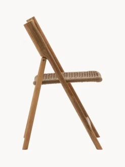 Silla de jardín plegable de madera de acacia Dandara