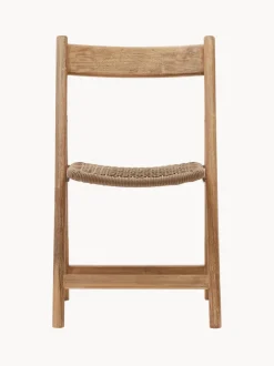 Silla de jardín plegable de madera de acacia Dandara