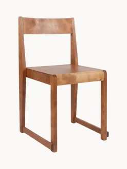 Silla de madera de abedul 01