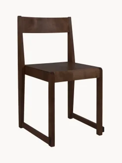 Silla de madera de abedul 01