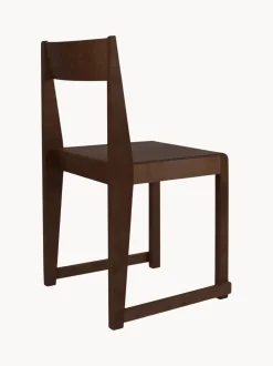 Silla de madera de abedul 01