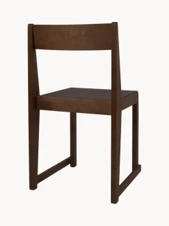 Silla de madera de abedul 01