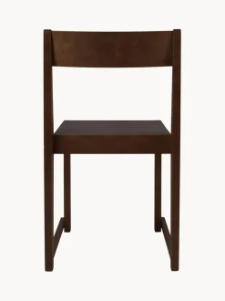 Silla de madera de abedul 01