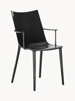 Silla de plástico con reposabrazos H.H.H.