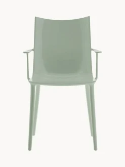 Silla de plástico con reposabrazos H.H.H.