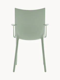 Silla de plástico con reposabrazos H.H.H.