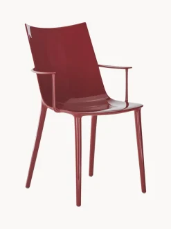 Silla de plástico con reposabrazos H.H.H.