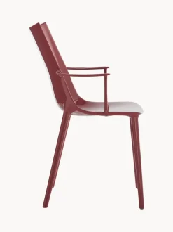 Silla de plástico con reposabrazos H.H.H.