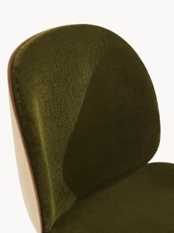 Silla de terciopelo con asiento Beetle