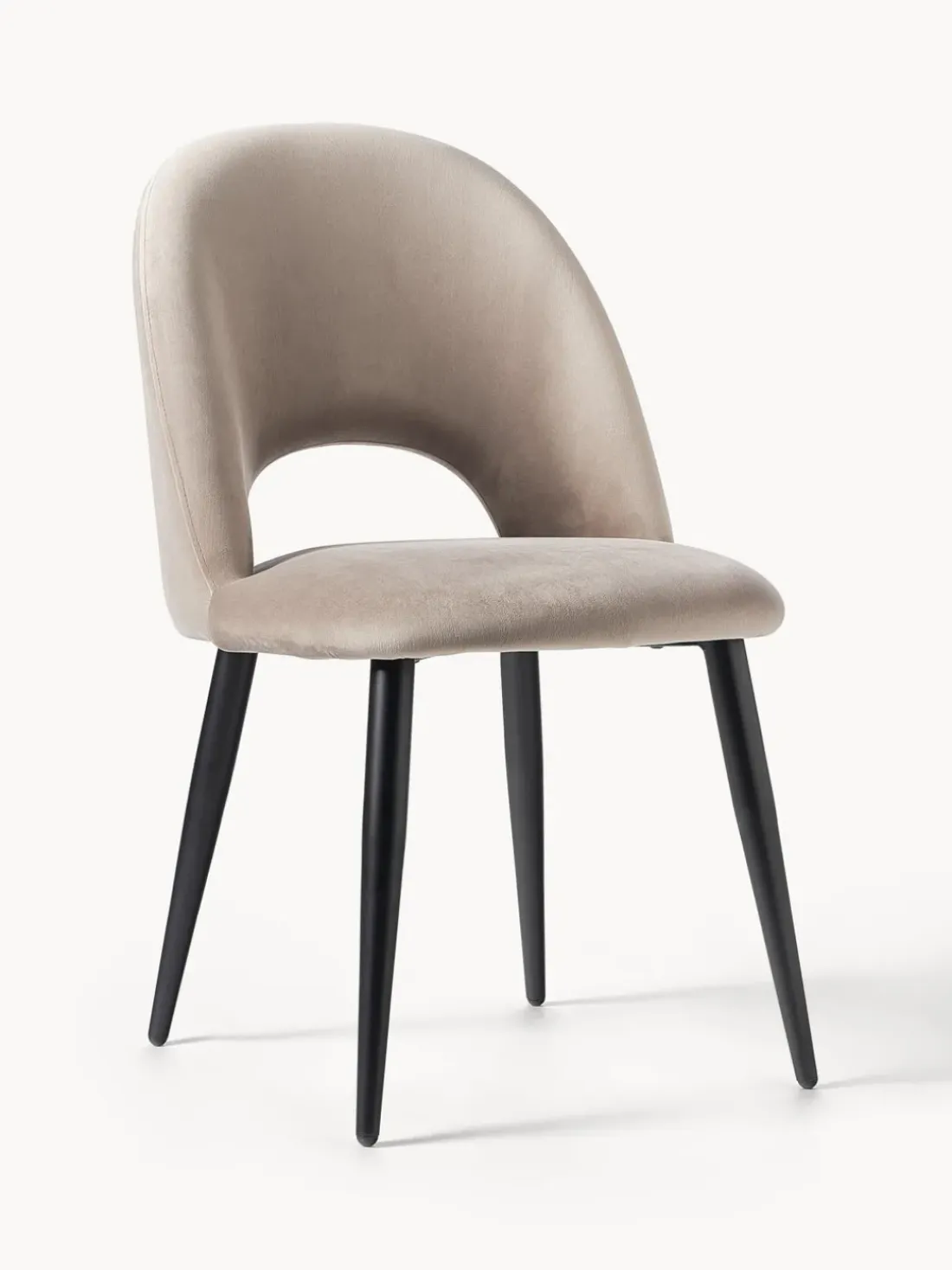 Silla de terciopelo Rachel
