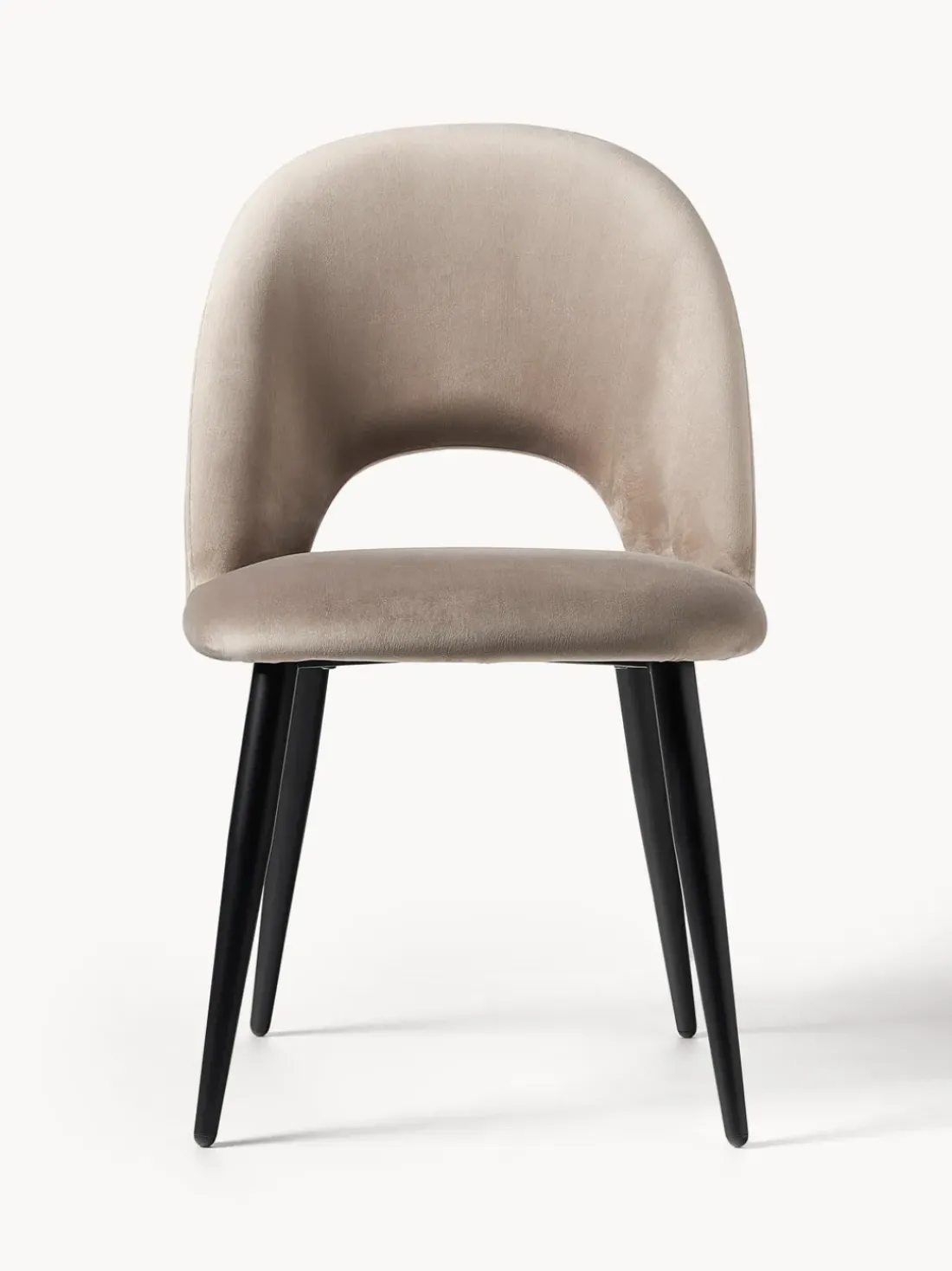 Silla de terciopelo Rachel