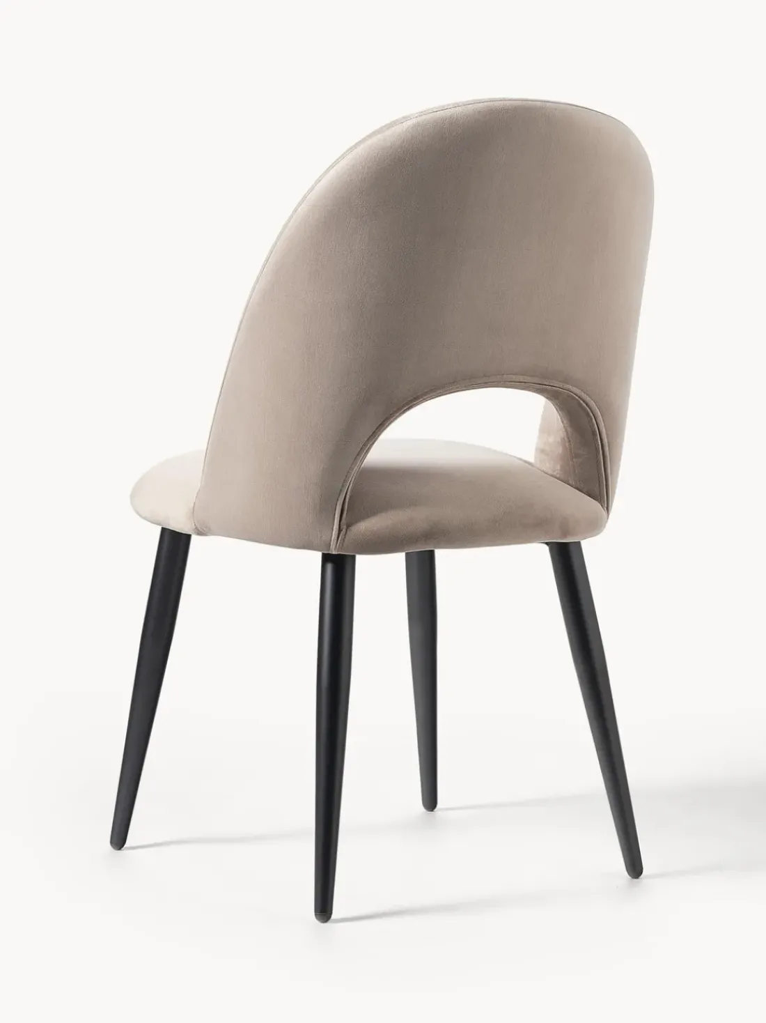 Silla de terciopelo Rachel