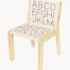 Silla infantil de madera ABC