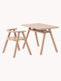 Silla infantil de madera de haya Growing Green