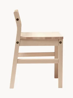Silla infantil de madera de haya Saga