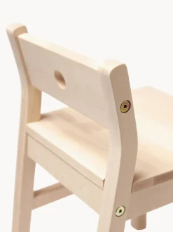 Silla infantil de madera de haya Saga