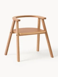 Silla infantil de madera de roble Growing Green