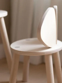 Silla infantil de madera Mouse