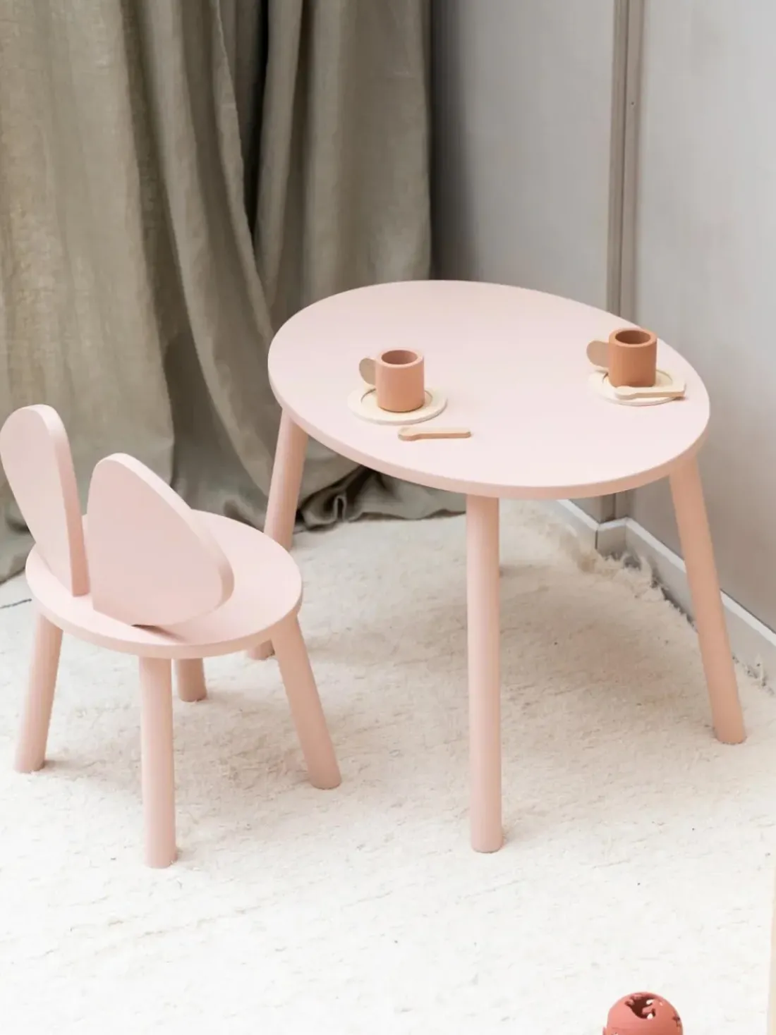 Silla infantil de madera Mouse