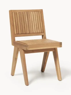 Silla para exterior de madera de acacia Sissi