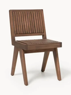 Silla para exterior de madera de acacia Sissi
