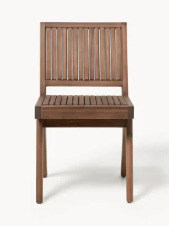 Silla para exterior de madera de acacia Sissi