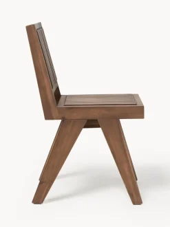 Silla para exterior de madera de acacia Sissi