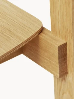 Sillas apilables de madera de roble Blueprint, 2 uds.
