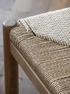 Sillas artesanales de madera de roble Eton, 2 uds.