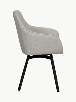 Sillas con reposabrazos giratorias Alison, 2 uds.