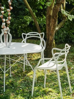 Sillas con reposabrazos Masters, 2 uds.