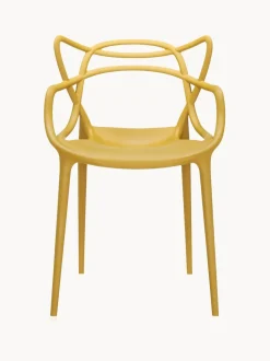 Sillas con reposabrazos Masters, 2 uds.