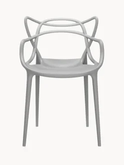 Sillas con reposabrazos Masters, 2 uds.