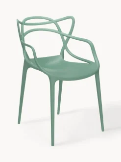 Sillas con reposabrazos Masters, 2 uds.