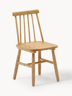 Sillas infantiles de madera de caucho Tressia, 2 uds.