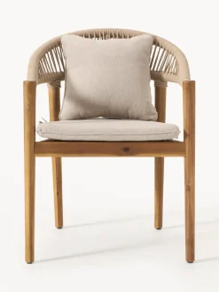 Sillas para exterior de madera de acacia Marc, 2 uds.