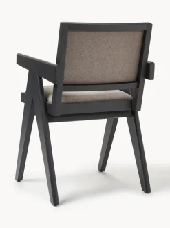 Silla tapizada con reposabrazos Sissi
