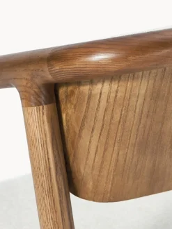 Silla tapizada con reposabrazos Gali