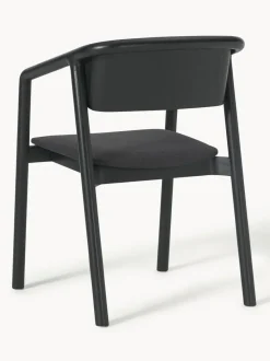 Silla tapizada con reposabrazos Gali