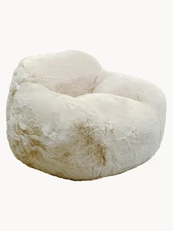 Sillón artesanal de piel sintética Mika
