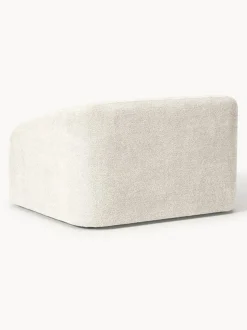 Sillón cama de borreguillo bouclé Eliot