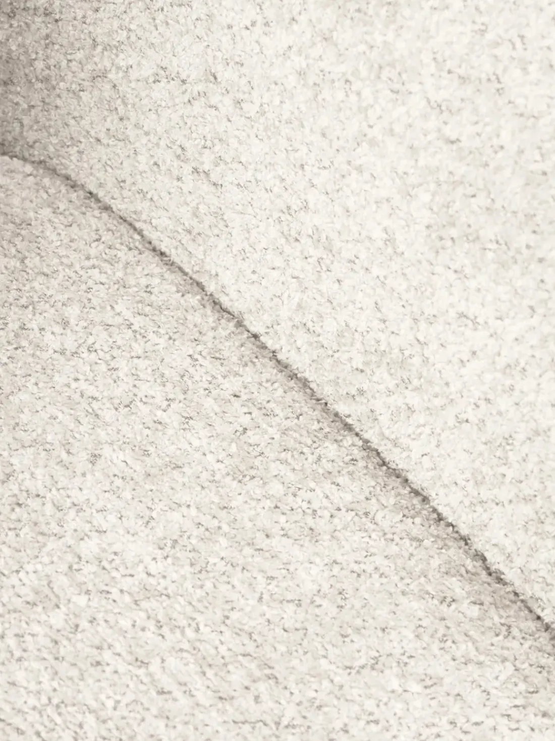 Sillón cama de borreguillo bouclé Eliot