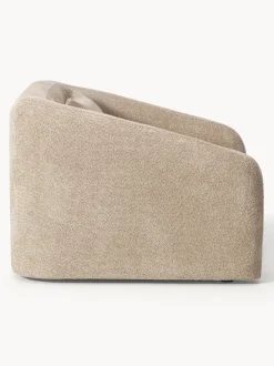 Sillón cama de borreguillo bouclé Eliot