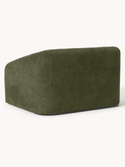 Sillón cama de borreguillo bouclé Eliot