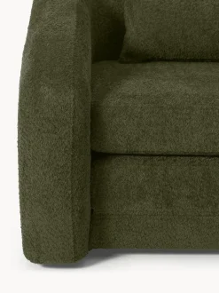 Sillón cama de borreguillo bouclé Eliot